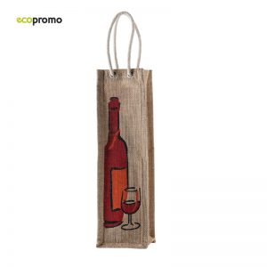 Bolsa en Yute para Vino