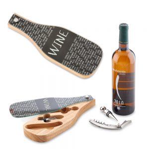 SET DE VINO EN VIDRIO