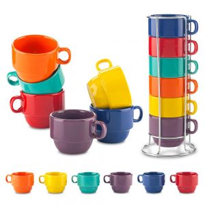 SET DE TAZAS DE CERAMICA KOLORS