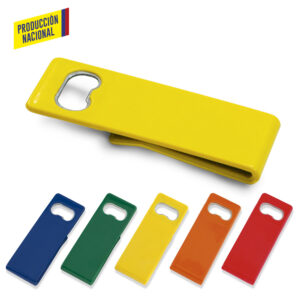 Destapador plástico con forma de clip