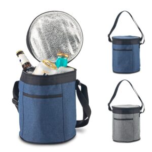 Nevera térmica en poliéster. con Interior en aluminio