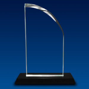 TROFEO DE VIDRIO NEVADO