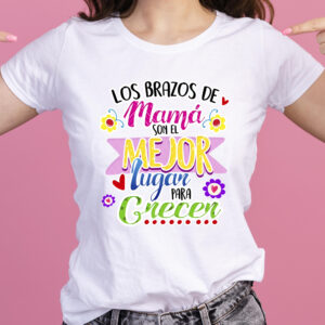 Los brazos de mama son el mejor lugar para crecer