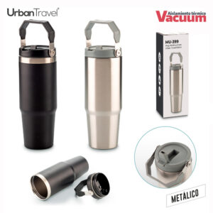 Mug doble pared vacuum en acero inoxidable