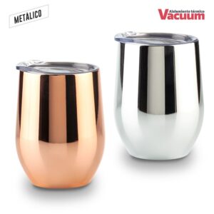 Mug doble pared vacuum en acero inoxidable