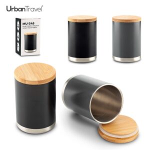 Mug metálico en acero inoxidable