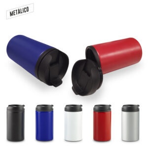 Mug doble pared en acero inoxidable