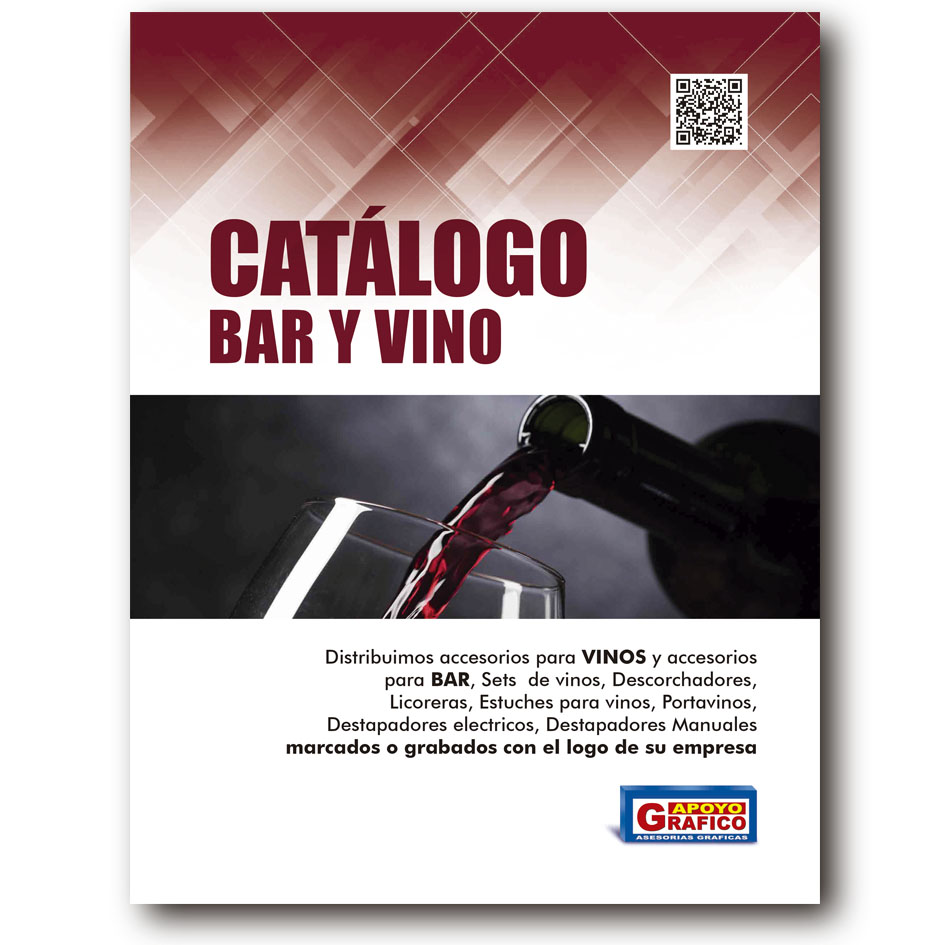 Portafolio de accesorios para bar y vino