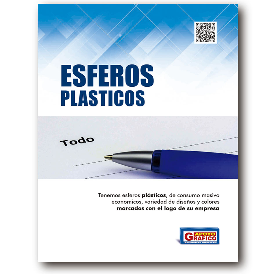 Portafolio de Lapiceros plasticos