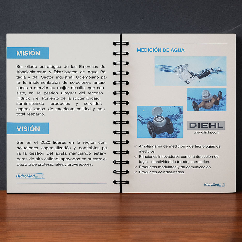 Cuadernos corporativos ecologico