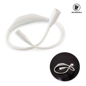 Linterna flexible con 4 LEDS, luz con 3 niveles de intensidad.