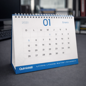 Calendario planeador de escritorio